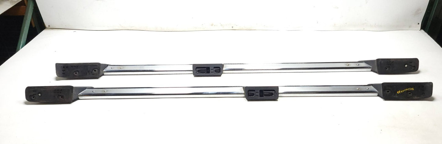 07-08 Lincoln Navigator Roof Rack Rail Track Cross Bar Pair OEM