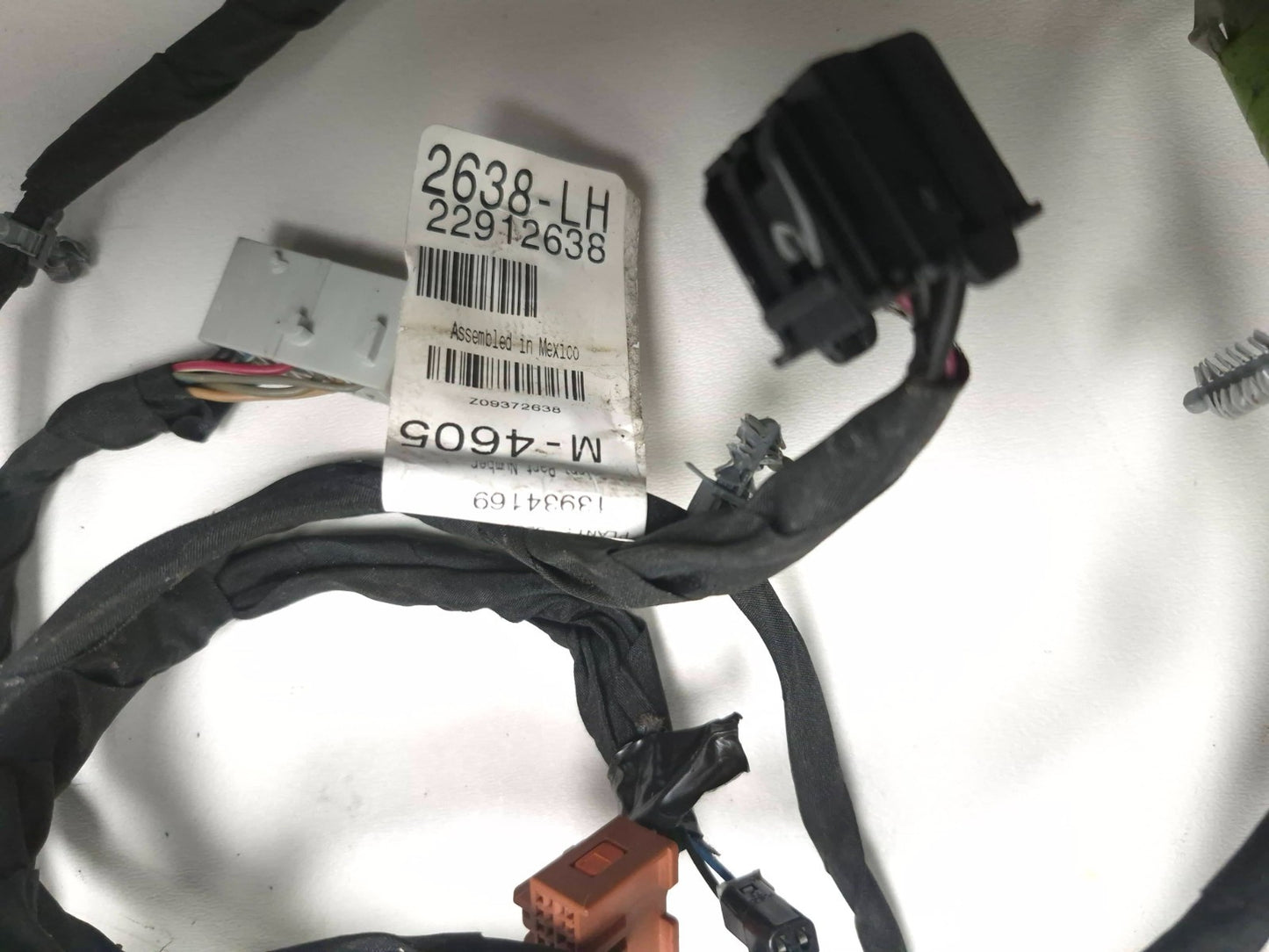 2013 Cadillac Escalade Front Door Wire Harness Driver Side Left OEM