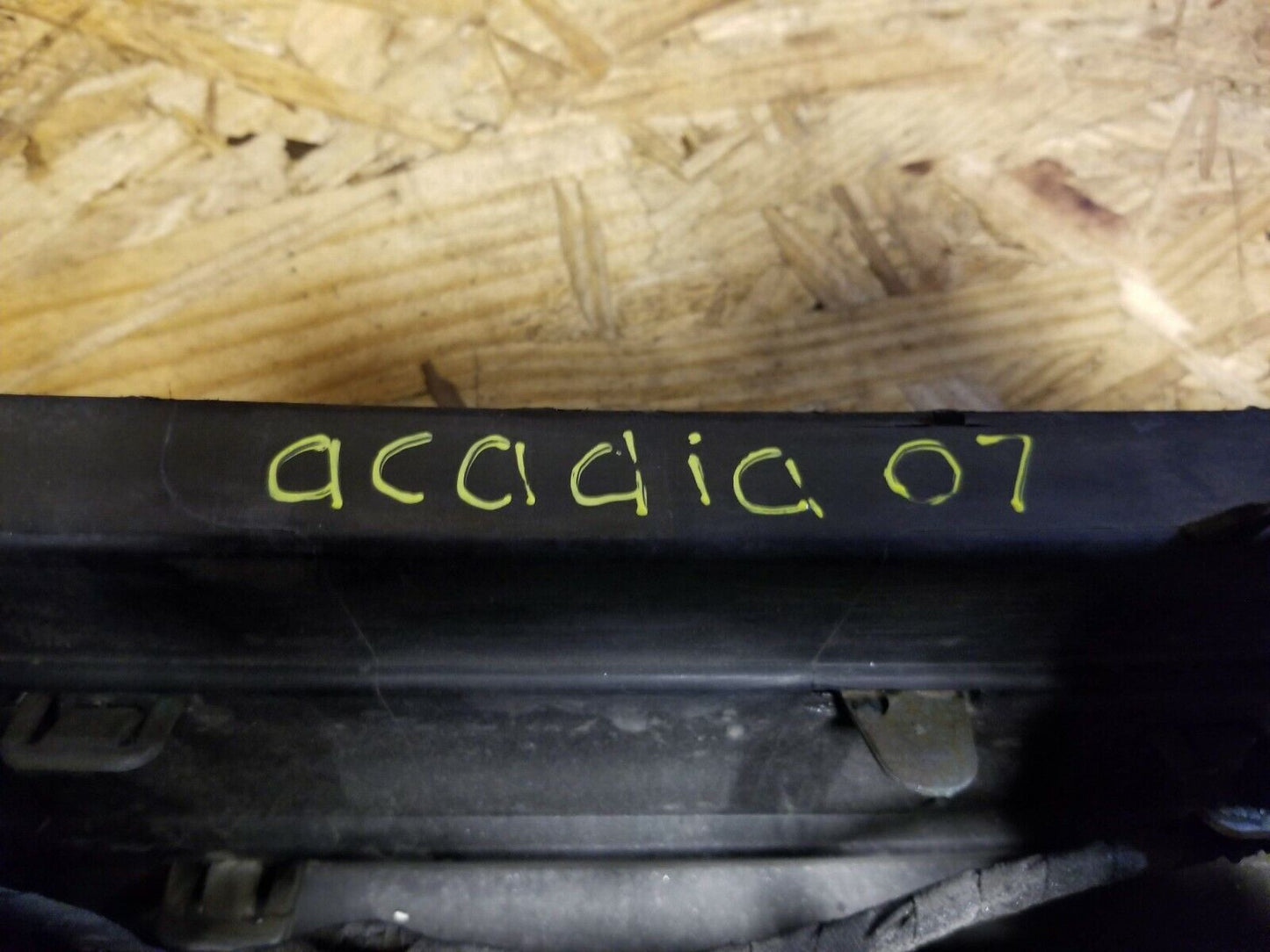 07 08 09 10 11 12 GMC Acadia Rear Bumper Cover W/ Park Sensors (red U301n) OEM