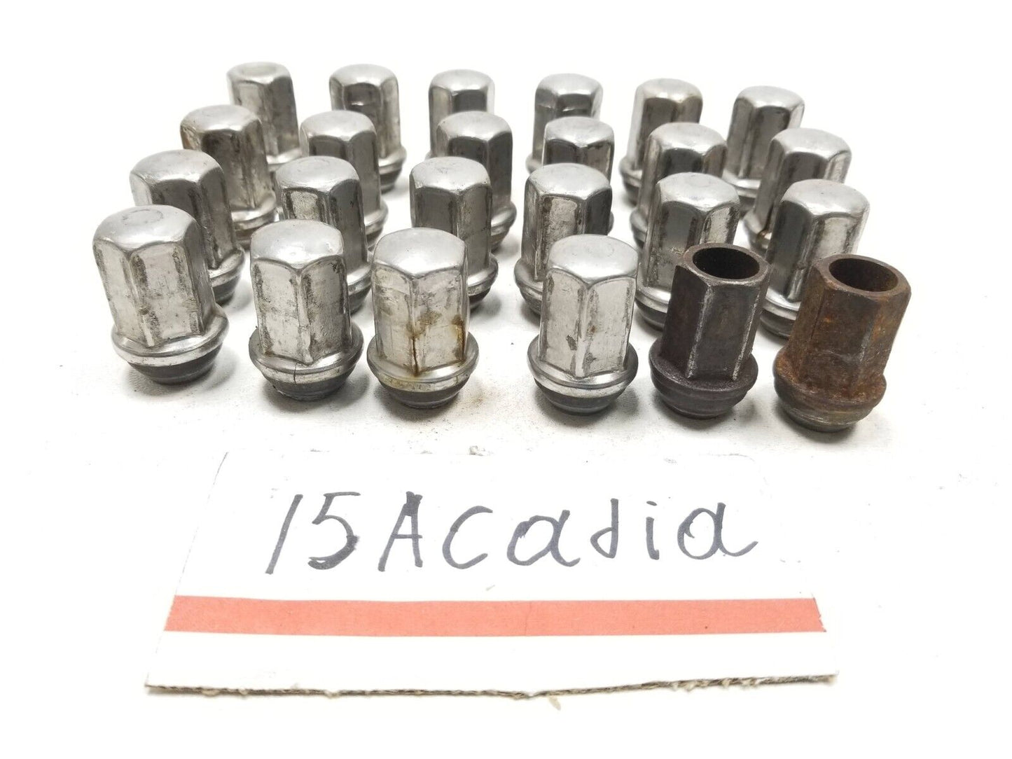 13 14 15 16 GMC Acadia Wheel Lug Nut 24pcs OEM