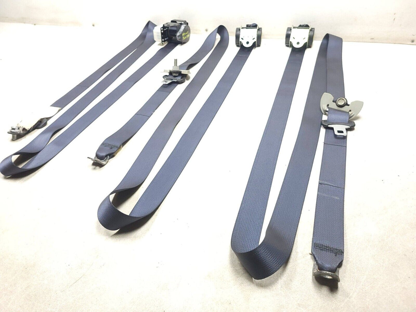 2007-2013 Mitsubishi Outlander 2nd Rear Seat Belt Retractor 3pcs OEM