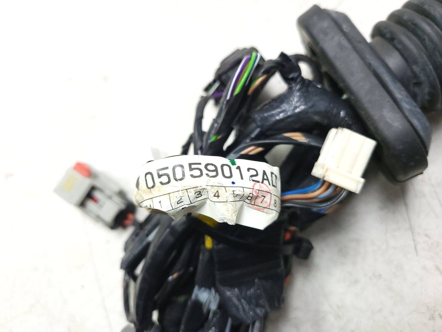 05 06 07 Dodge Magnum Door Wire Harness Front Passenger Right OEM