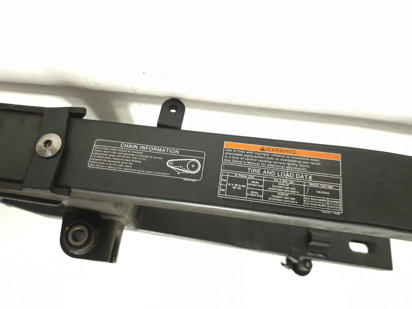 2019 Kawasaki Ninja Ex400 Rear Swingarm OEM