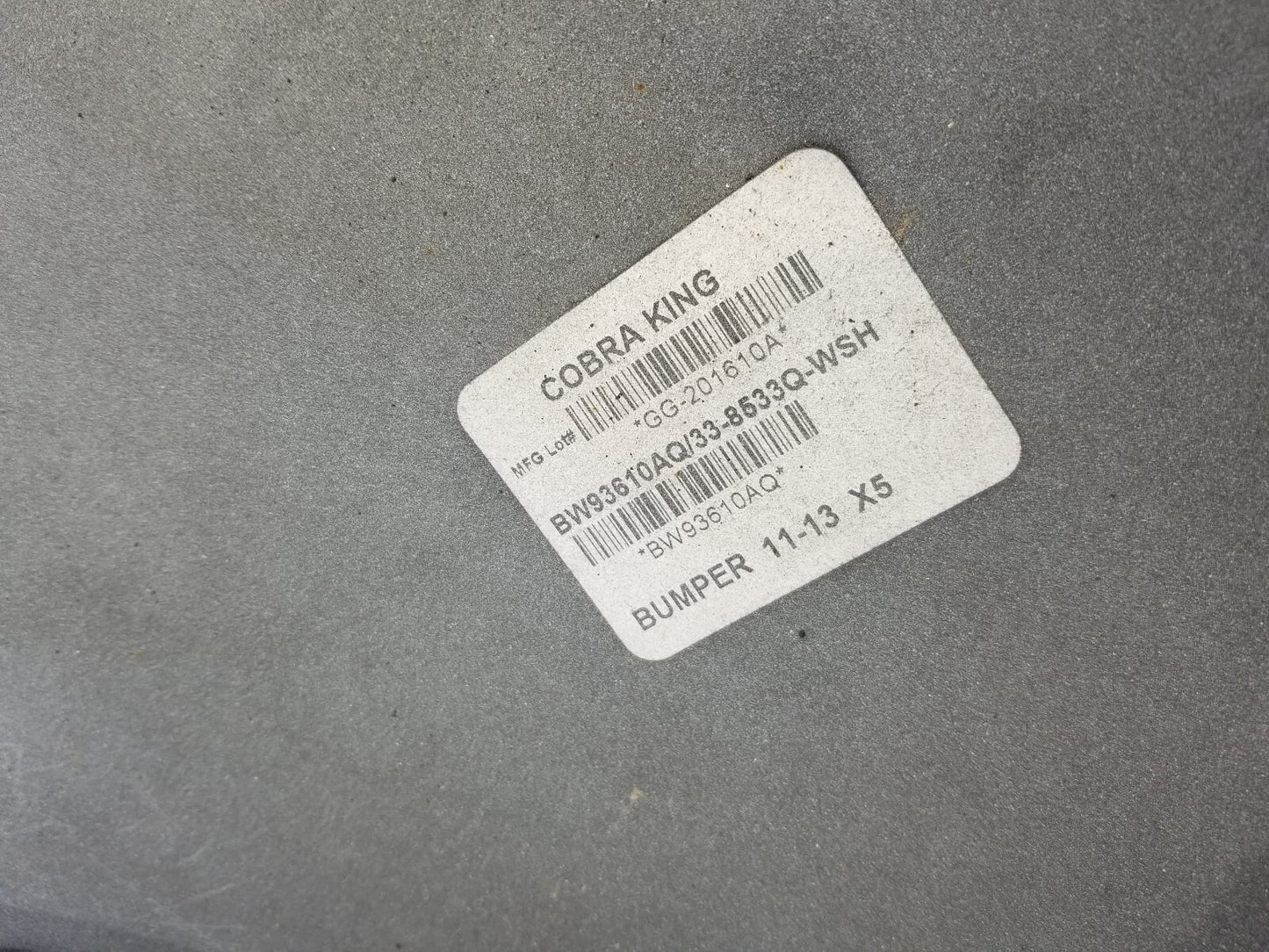 2011-2013 BMW X5 E70 Rear Bumper Cover *local Pickup Only* OEM