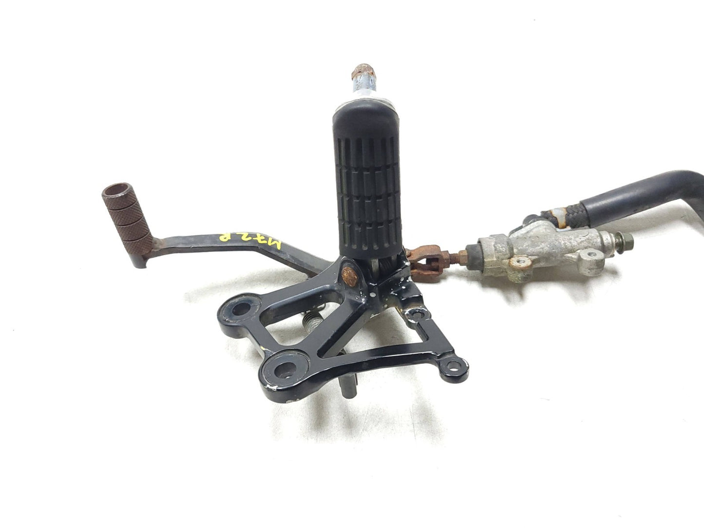 1987 1988 Honda Cbr1000f Hurricane Front Right Foot Peg W/ Brake Pedal OEM