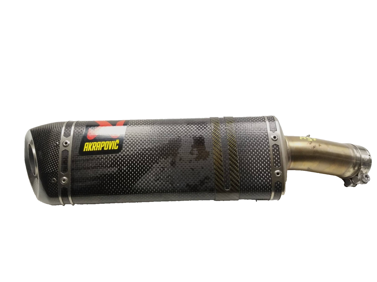 Akrapovic Slip-on Exhaust Muffler 2018 - 2023 Kawasaki Ninja 400 Ex400