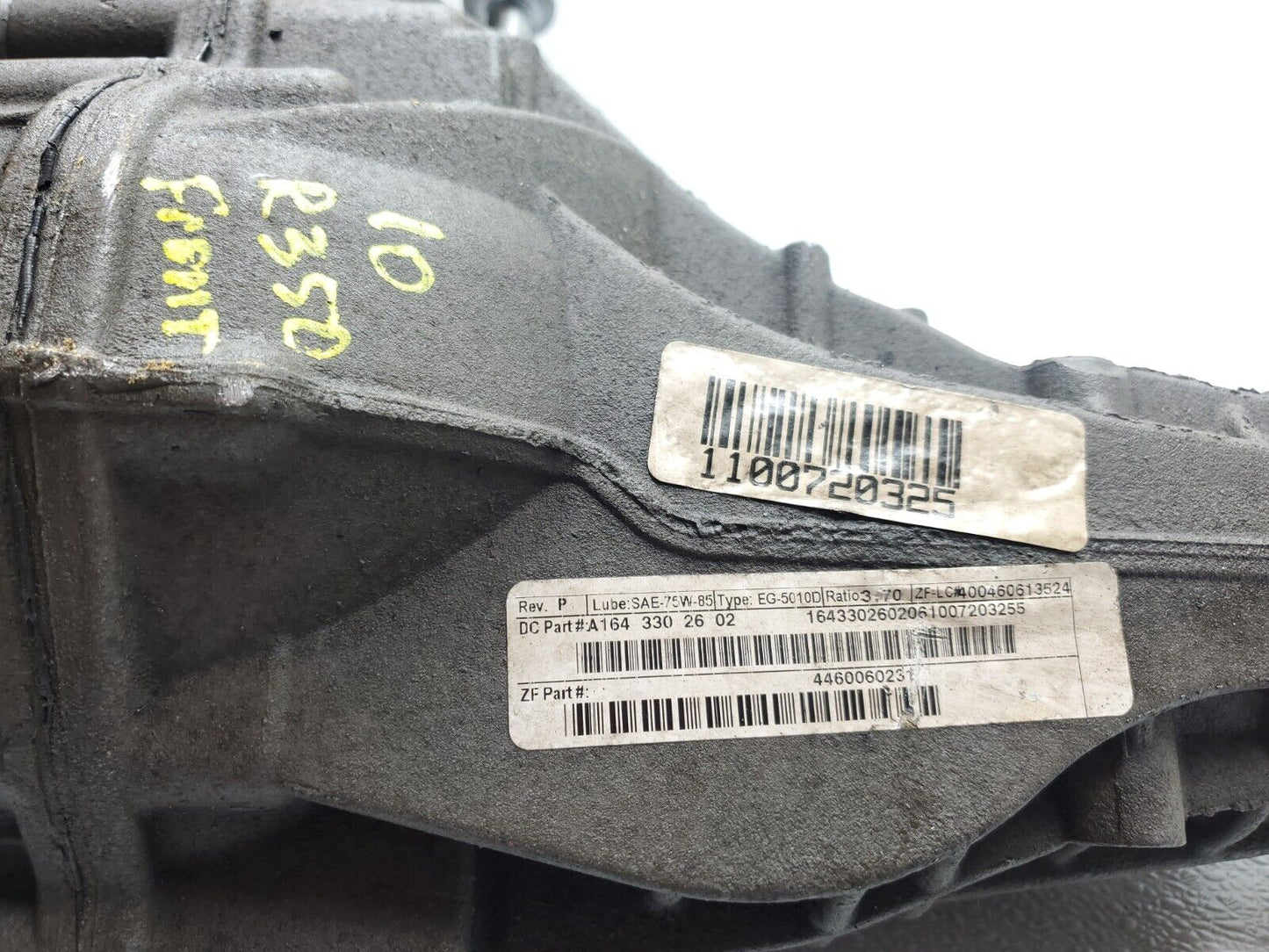 07 08 09 10 Mercedes R350 Transfer Case Ratio: 3.70 A1643302602 OEM