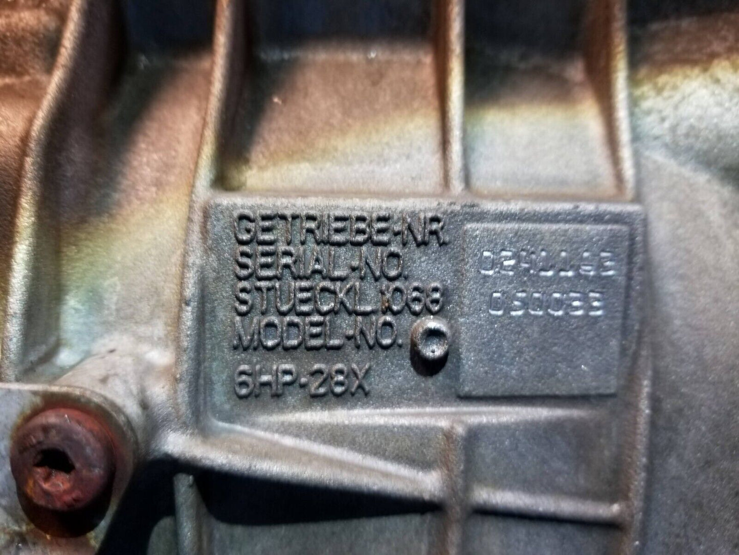 11 12 BMW 7 Transmission Xdrive 6hp-28x AWD OEM ✅