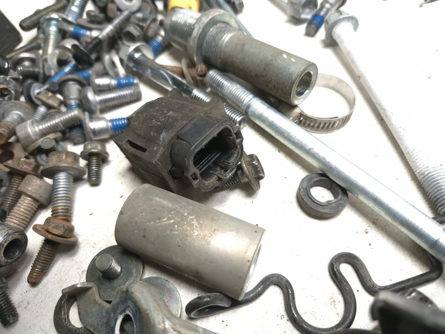 2003 Suzuki Sv 650 Misc Bolt W/ Hardware Bracket OEM