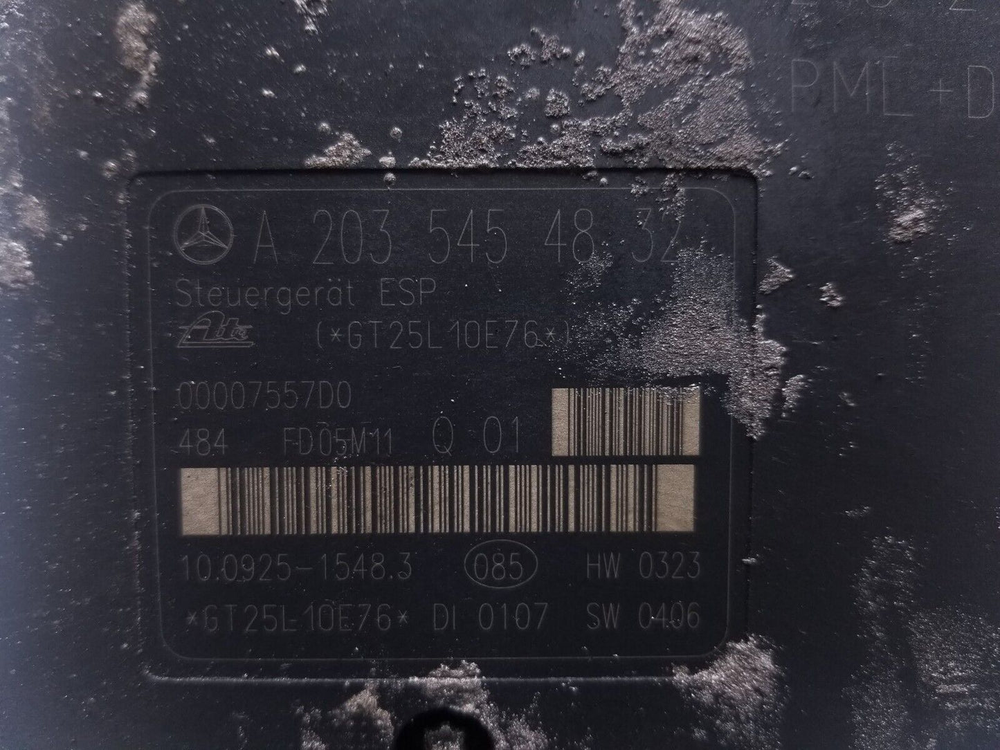 01 - 05 Mercedes-benz W203 C230 ABS Anti Lock Brake Pump A2034311712 OEM