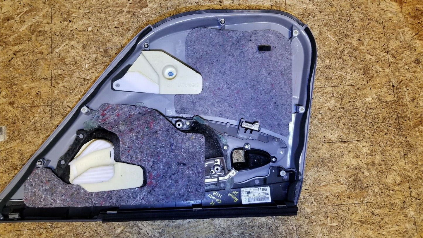2010 2011 Toyota Camry Rear Left Door Trim Panel Driver Side OEM