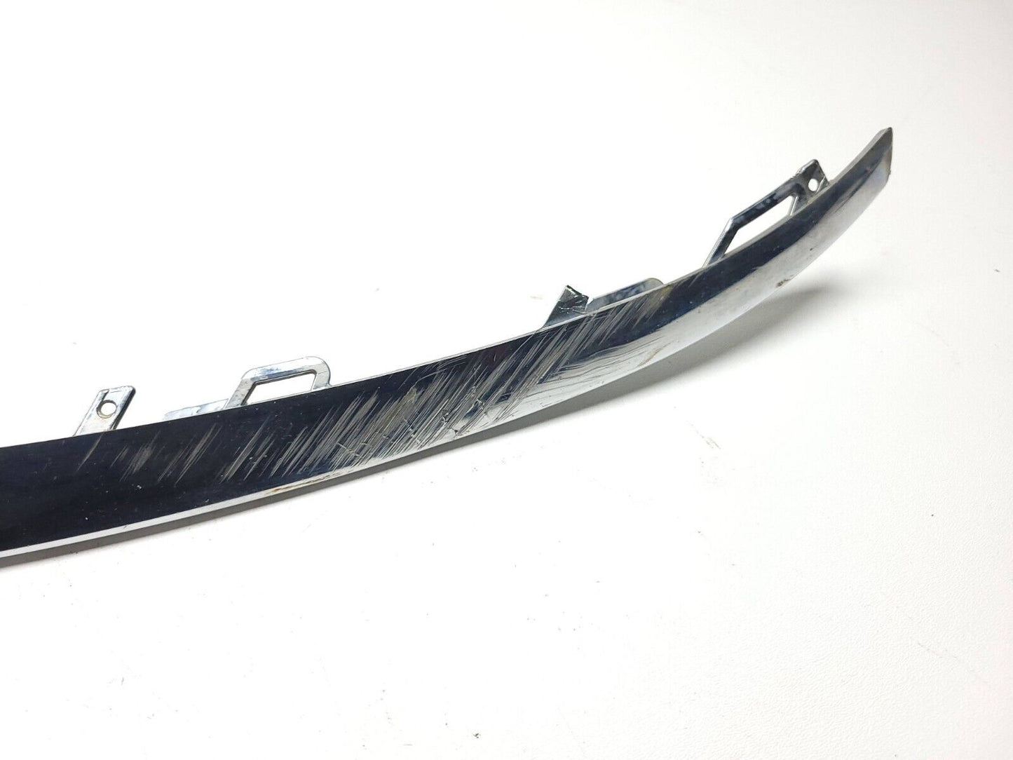 15-20 Mercedes C300 W205 Front Bumper Chrome Trim Molding OEM
