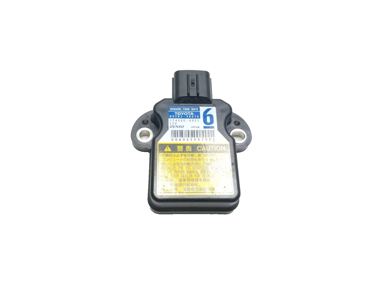 2011 - 2013 Scion Tc Acceleration Yaw Rate Sensor OEM