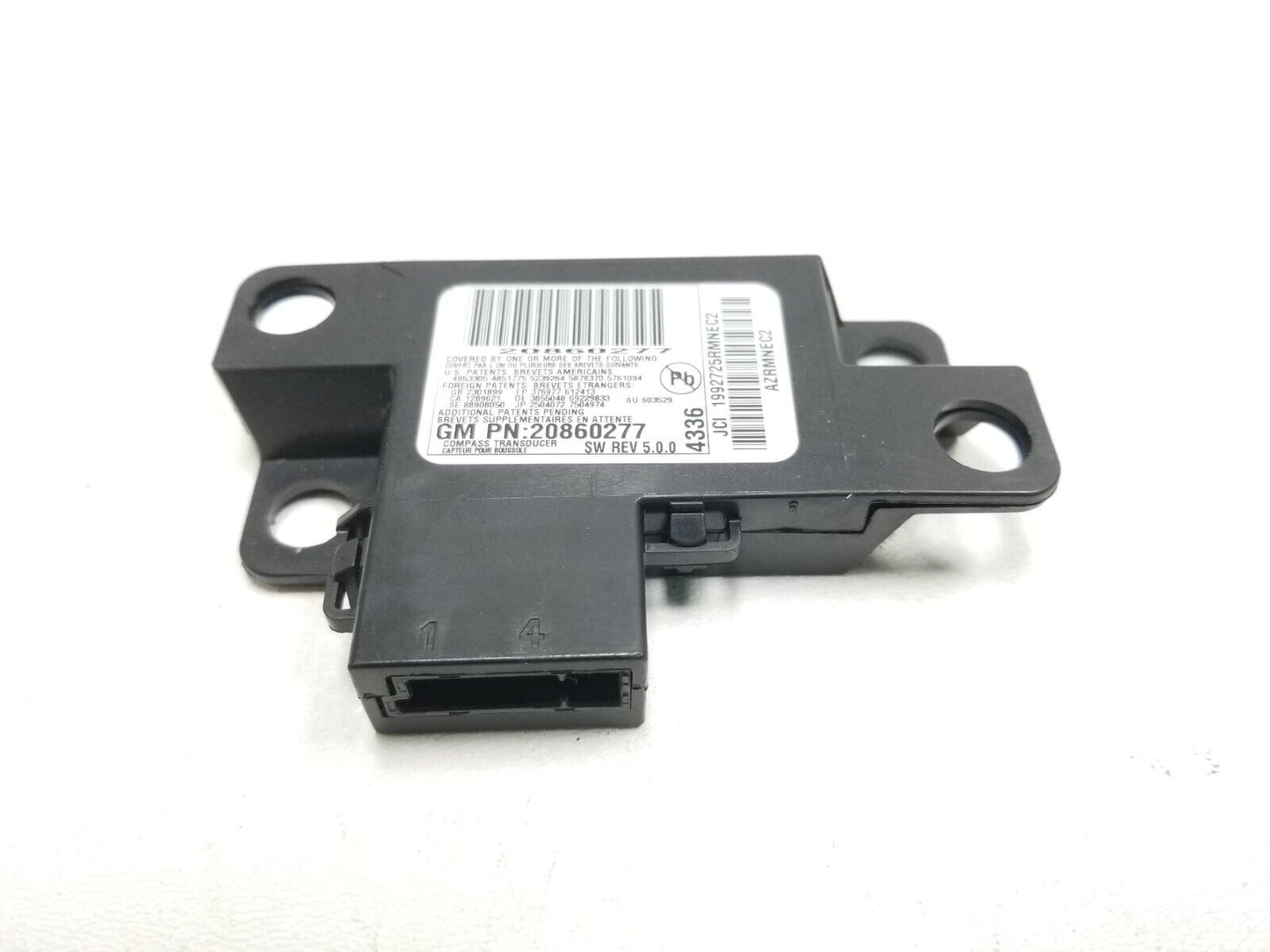 13 14 15 16 GMC Acadia Compass Transducer Module 20860277 OEM