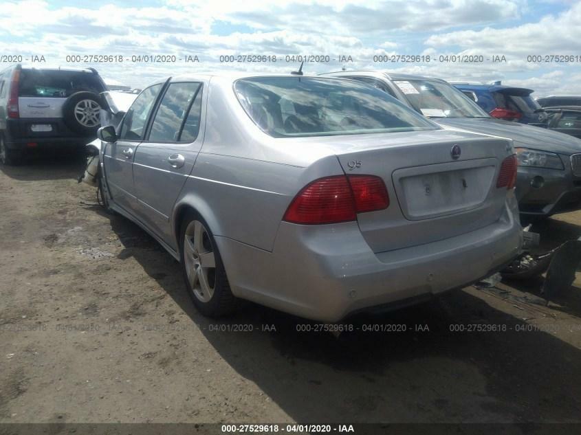 06-09 Saab 9-5 Rear Door Wheatherstrip Seal Passenger Side OEM Aero B235r