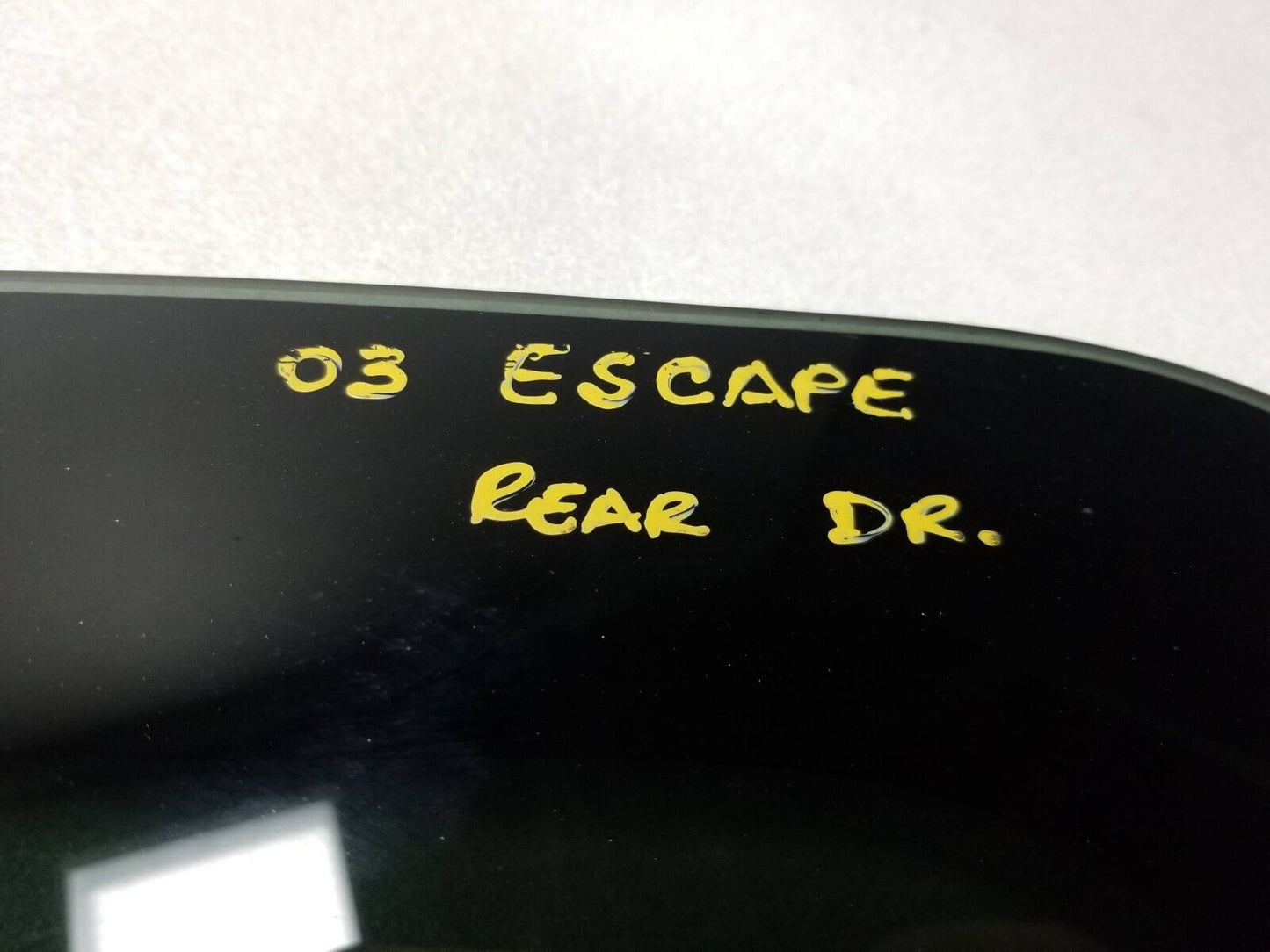 2001 - 2007 Ford Escape Window Glass Rear Quarter Driver Side Left OEM