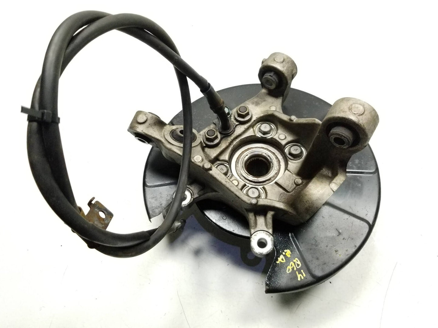 2014 2015 Infiniti Q60 Rear Spindle Knuckle Wheel Hub Driver Side Left AWD OEM