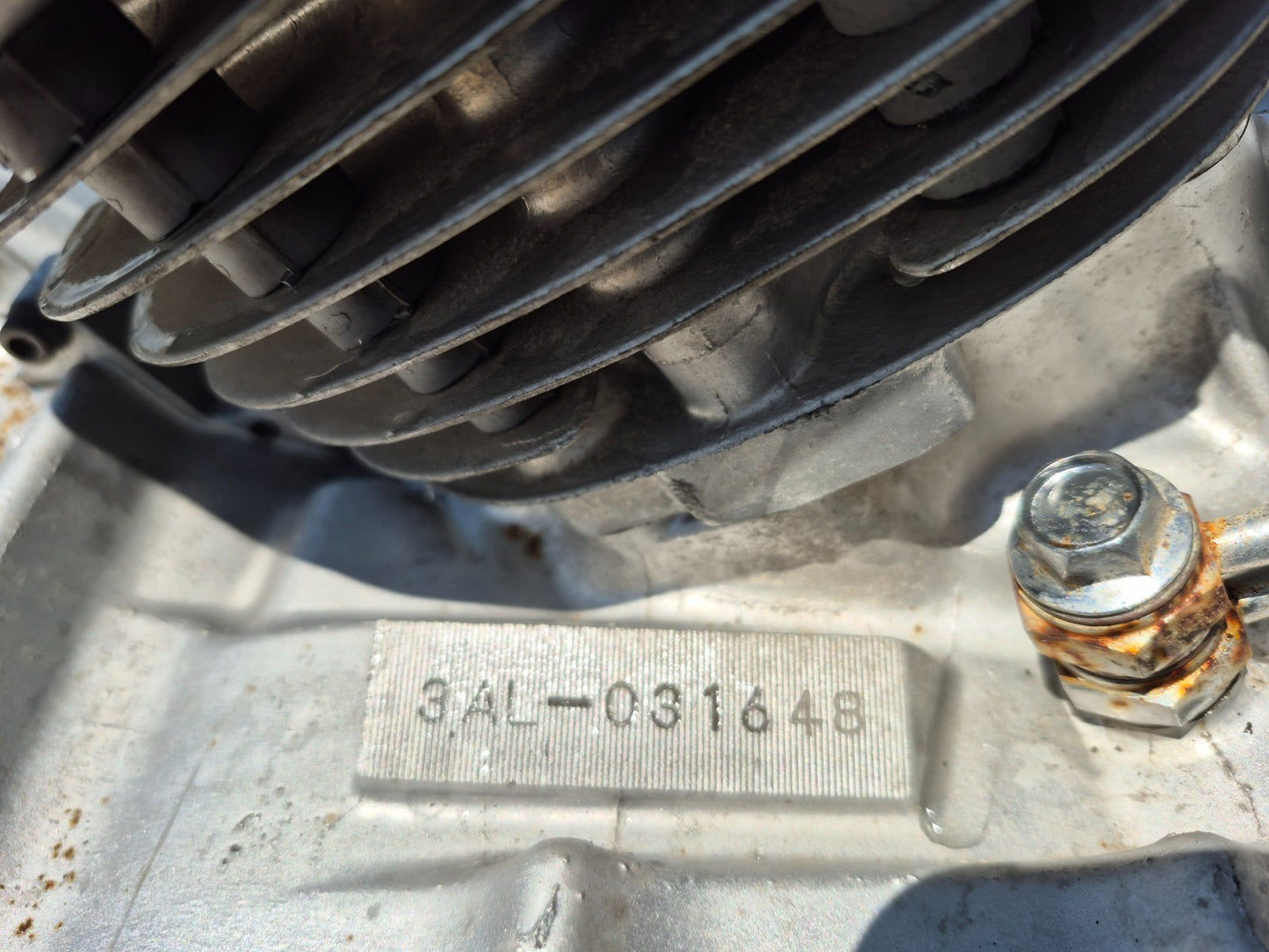 1993 Yamaha Virago Xv750 Engine Motor OEM