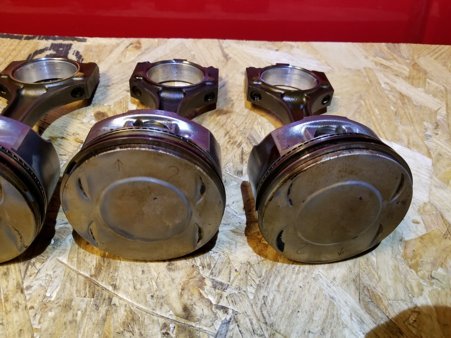 2007 Mercury Milan 3.0l Piston W/ Connecting Rod 6pcs OEM