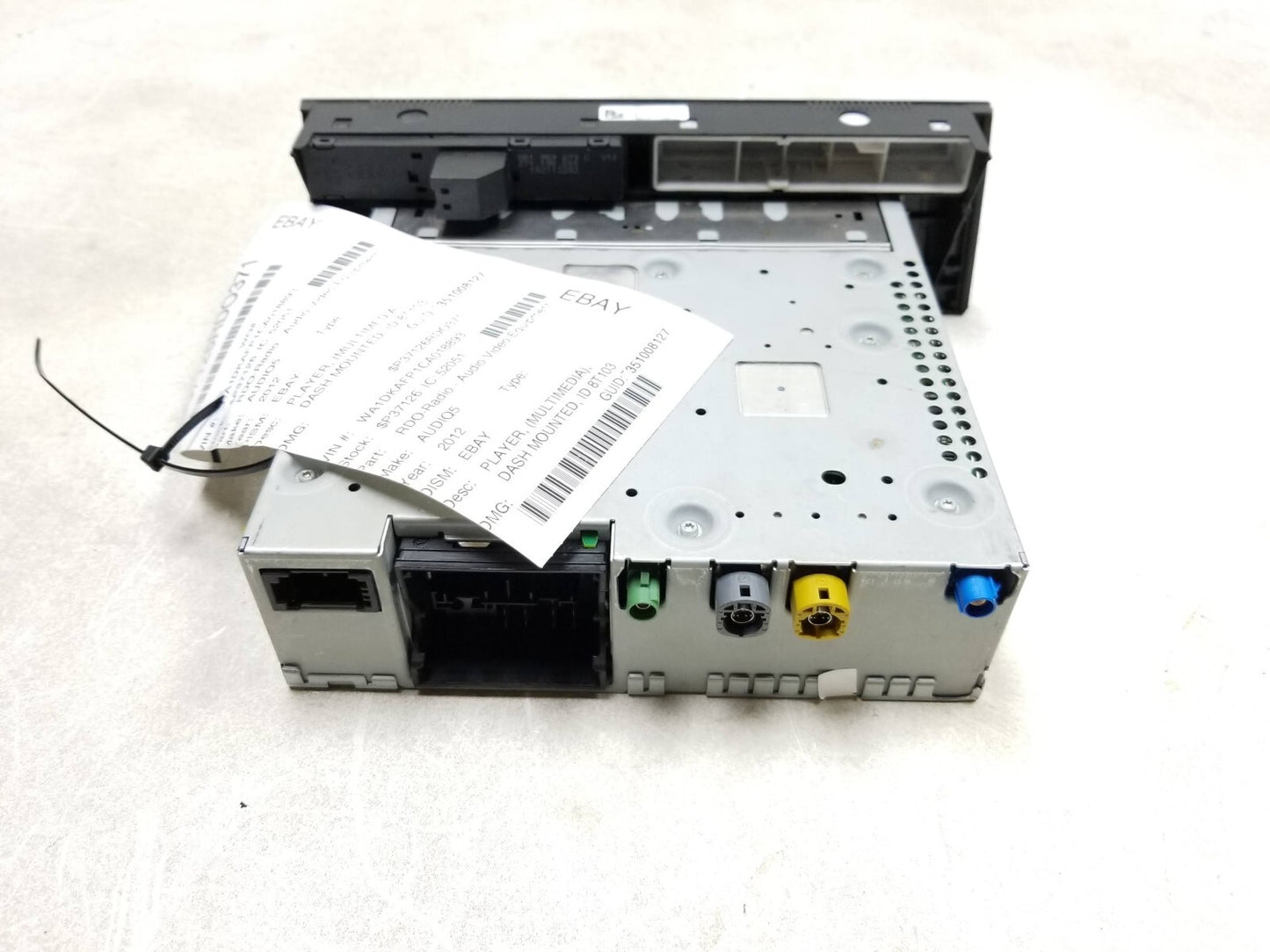 2012 Audi Q5 Radio Audio Video Equipment OEM