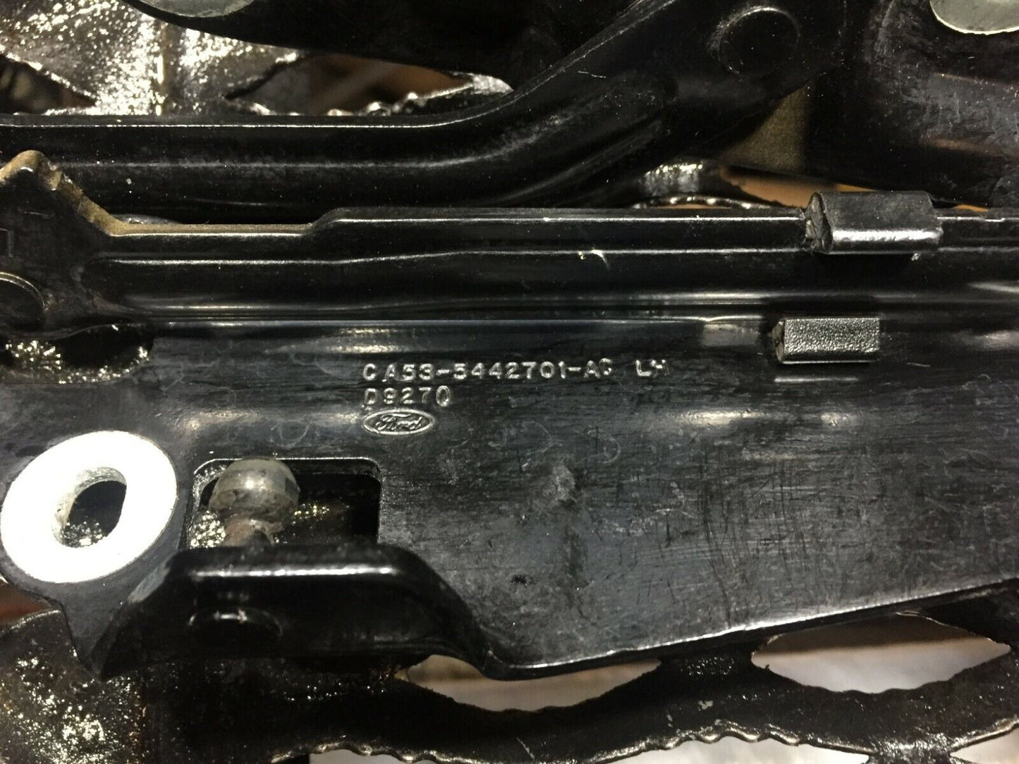 09 10 11 12 Lincoln MKS Trunk Lid Hinge Left & Right Pair OEM