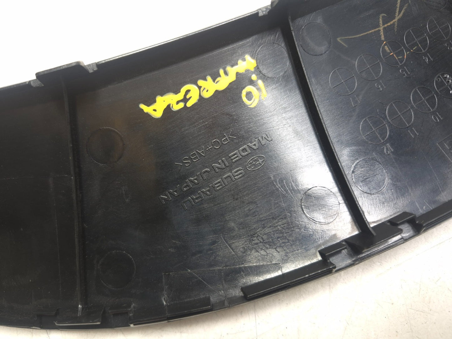 2010 Subaru Impreza A/c Heater Control Bezel OEM