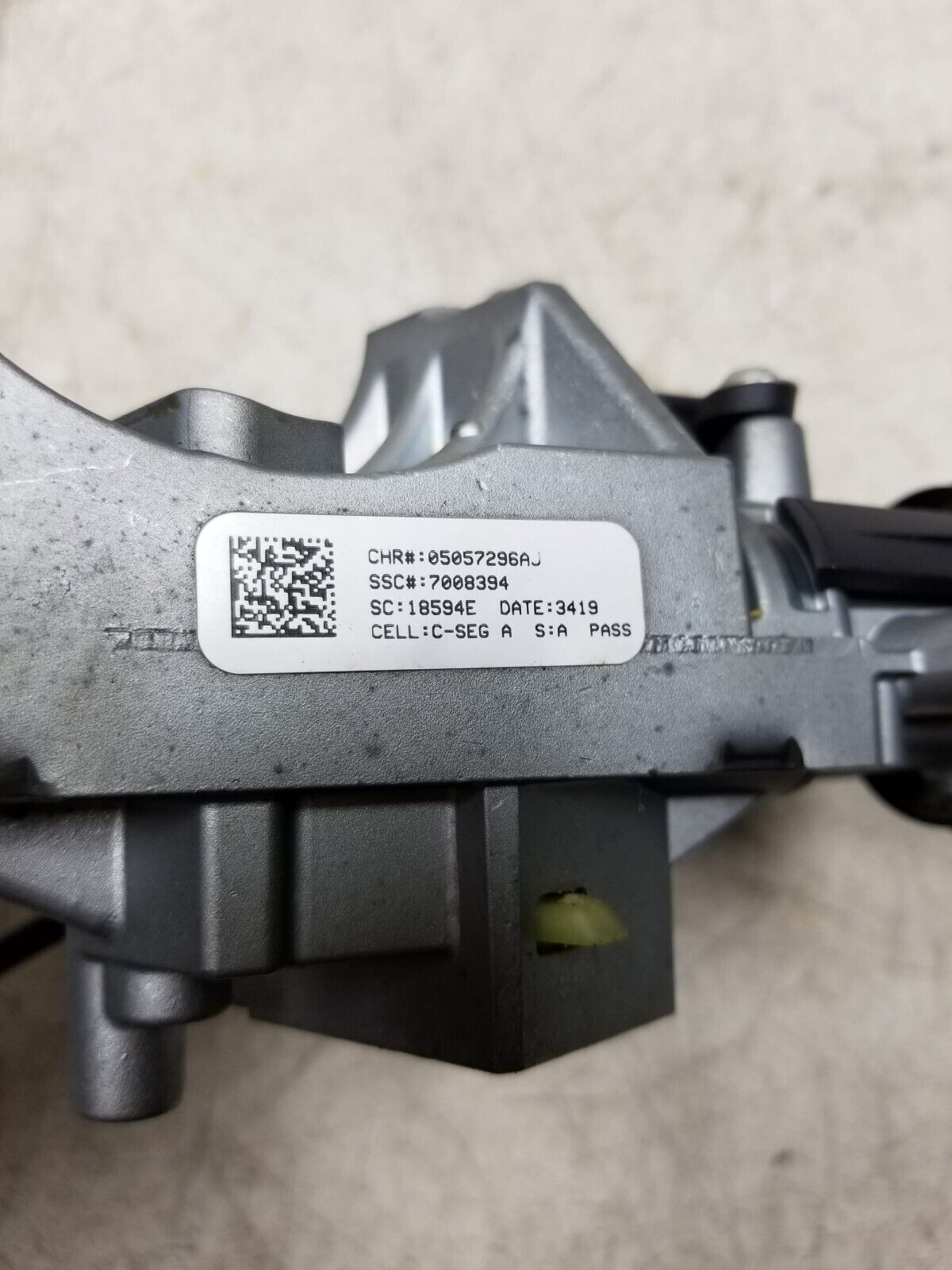 2009-2012 Dodge Caliber Sxt Ignition Lock W/ Key OEM