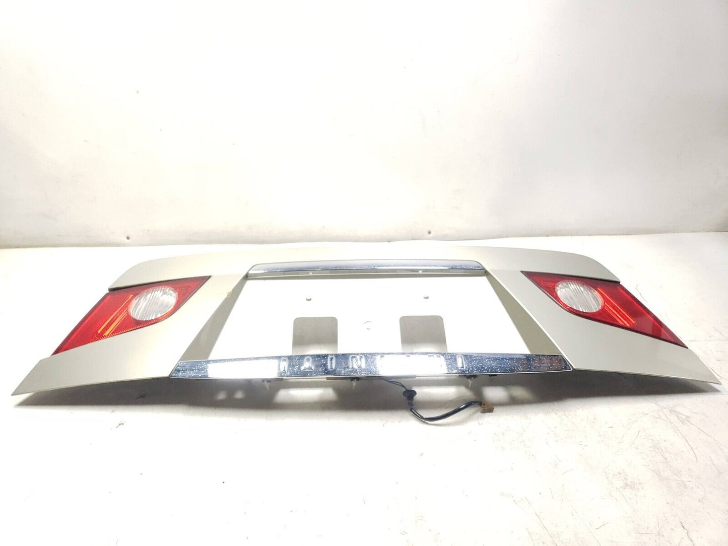 06 - 09 Infiniti M35 Trunk Trim Molding License Plate Panel OEM