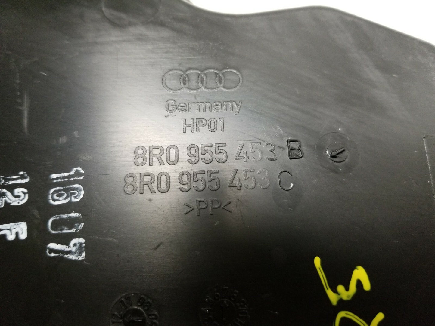 2012 Audi Q5 Windshield Washer Fluid Reservoir OEM