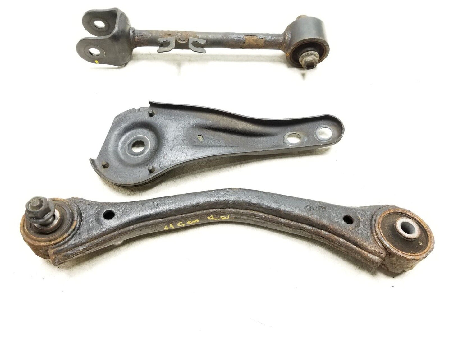 09 - 12 Hyundai Genesis Coupe Rear Control Arm Driver Side Left 4pcs 2.0t OEM