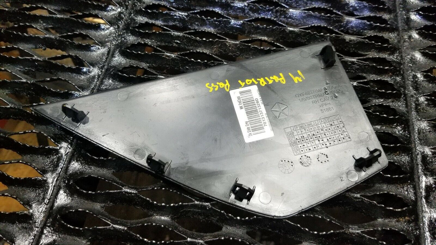 12 13 14 15 16 Jeep Patriot Dash End Cap Cover Trim Right Passenger OEM