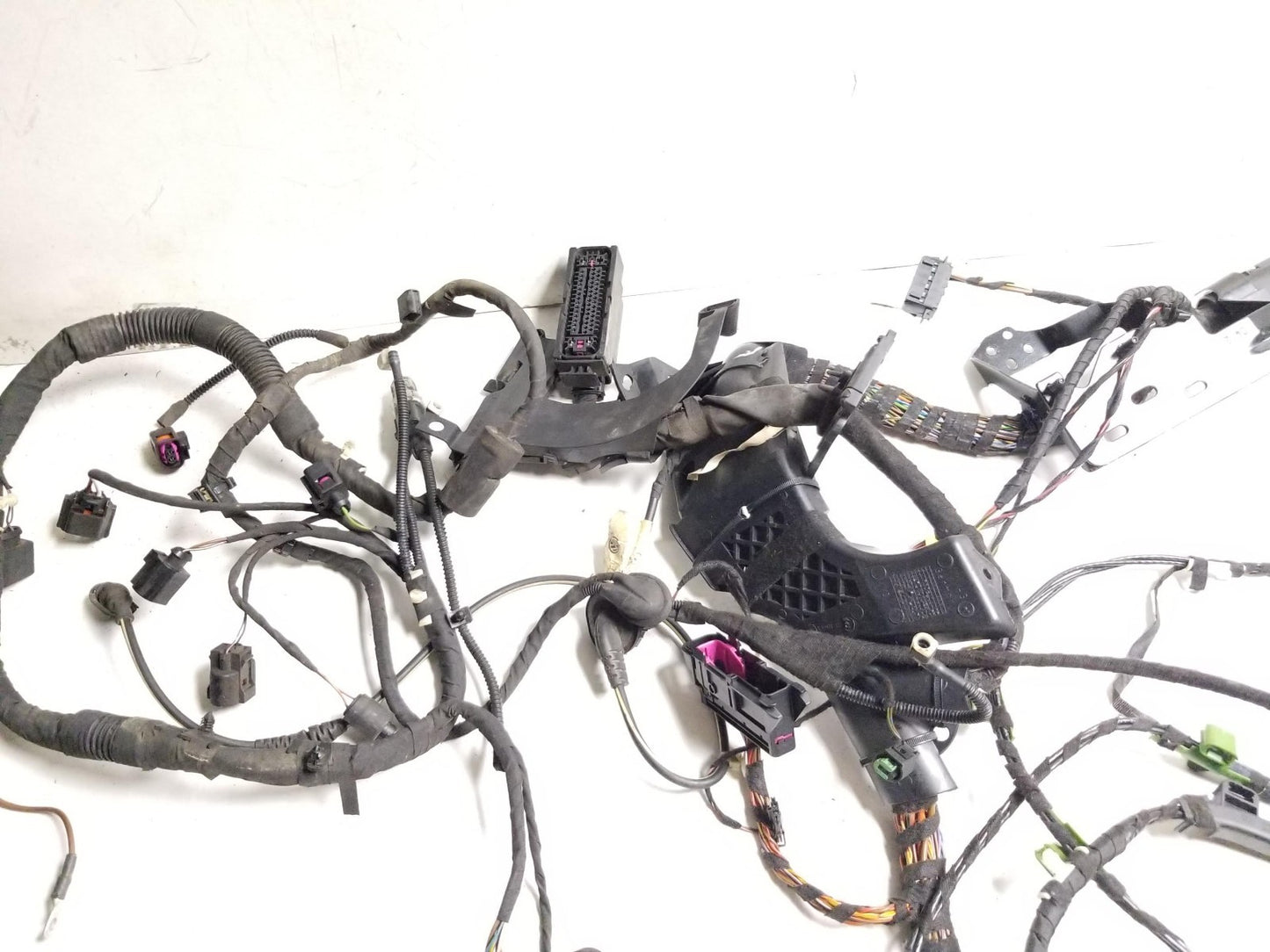 2010 - 2014 VW Golf GTI Interior Floor Wire Harness W/ Body Comfort Module OEM