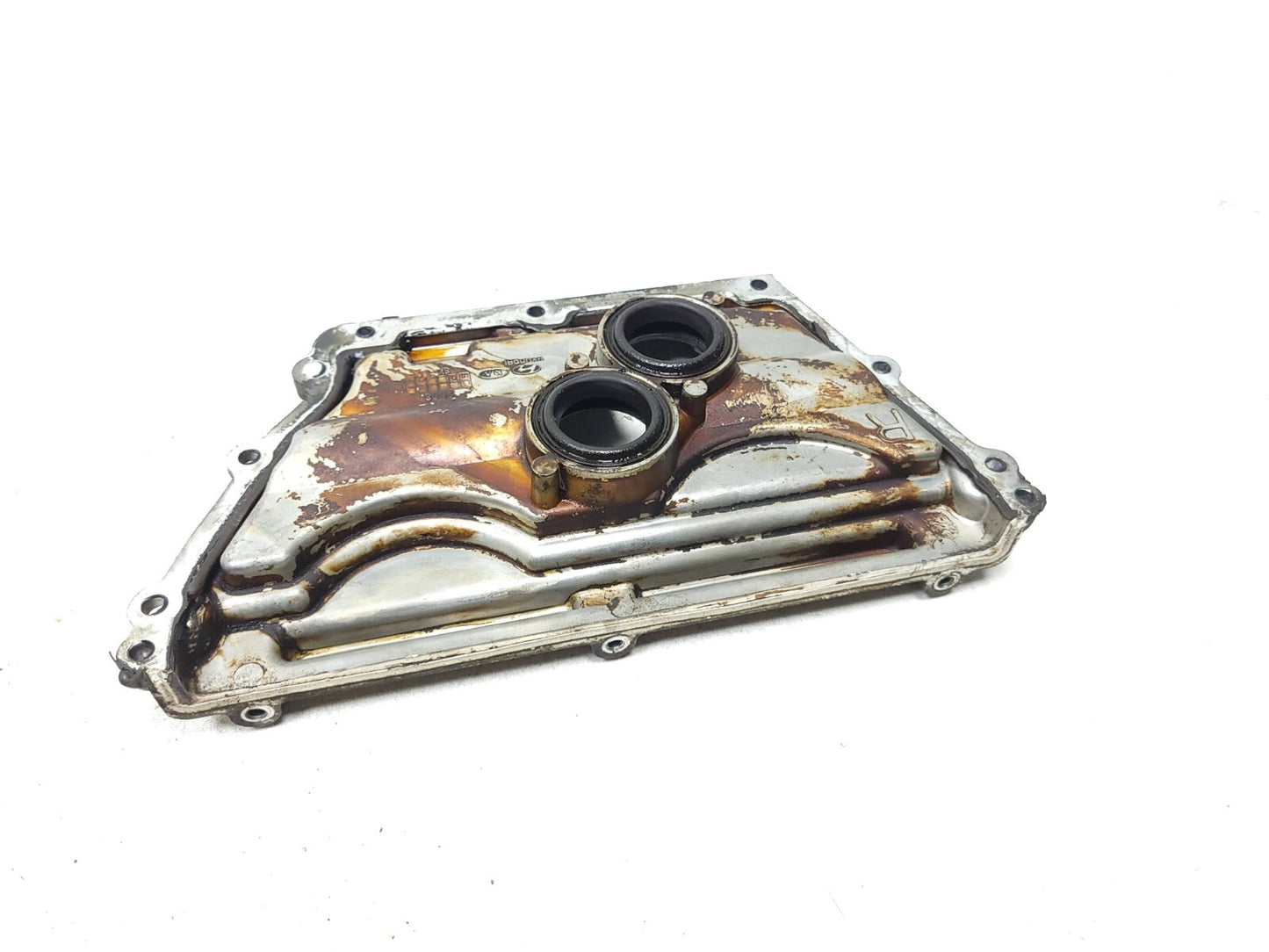 09-12 Hyundai Genesis Engine Timing Cover Upper Pair OEM 4.6l