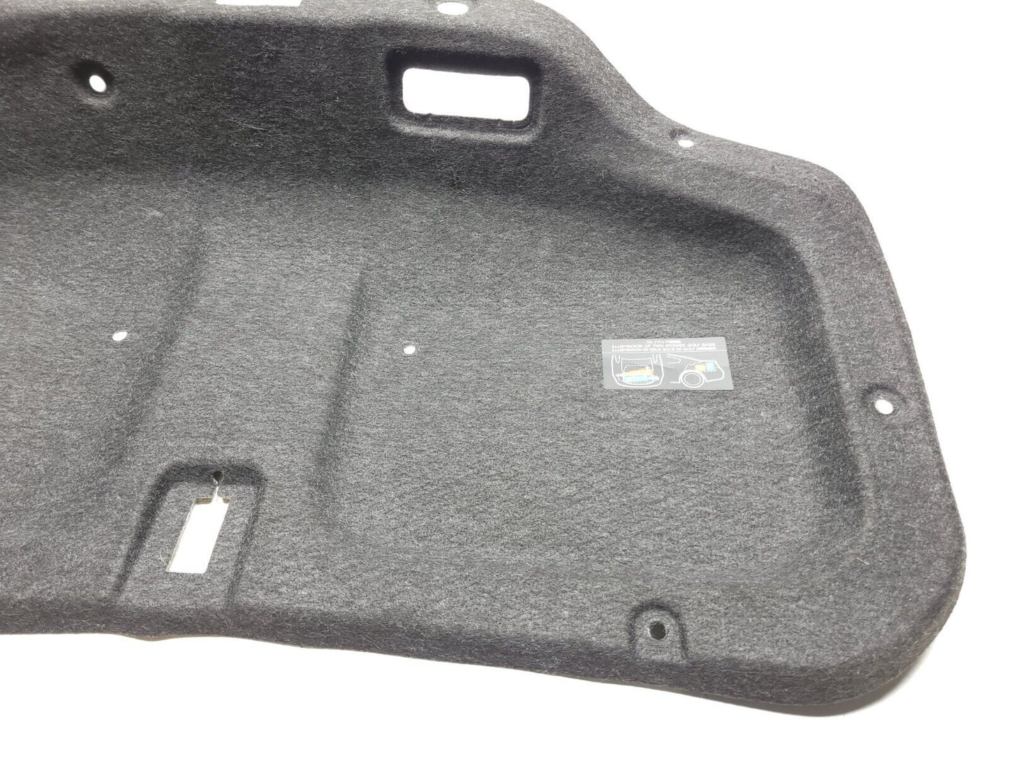 2014 2015 Infiniti Q60 Trunk Inner Liner Carpet Trim 84966jl00a OEM