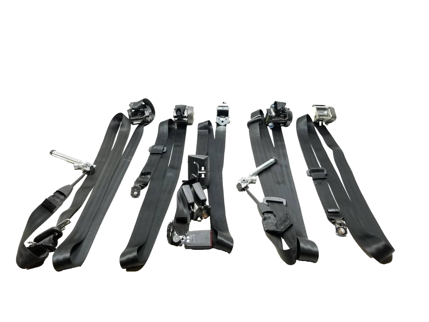12 - 14 Ford Focus Front & Rear Seat Belt Retractor 5pcs OEM