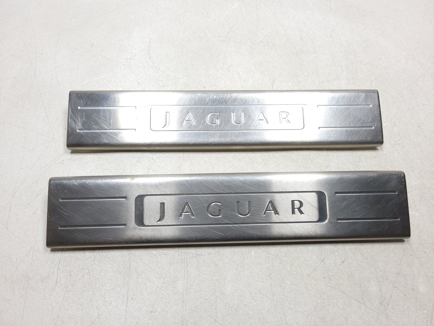2010 - 2015 Jaguar XJ Door Interior Sill Scuff Trim Cover Set 4 OEM