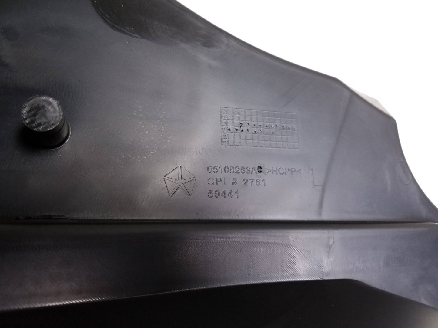 11 - 13 Jeep Grand Cherokee Cover Floor W/ Storage Box Rear Driver Side Left OEM