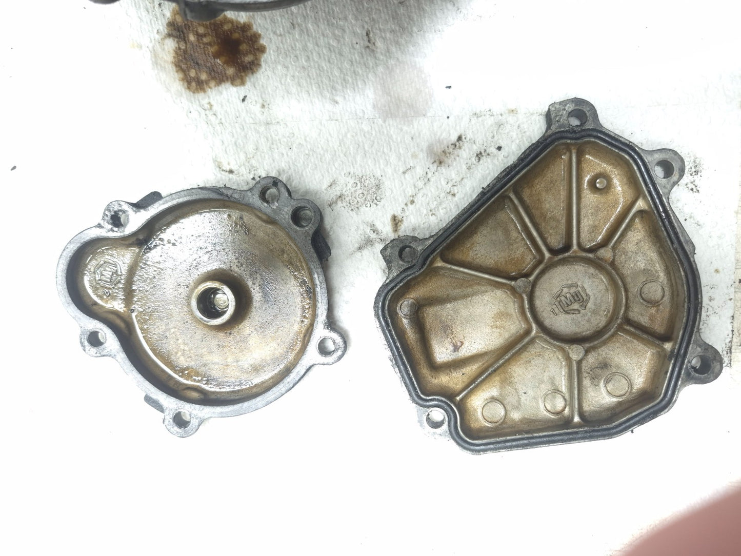 2005 Kawasaki Ninja Zx10r Engine Side Cover Set OEM