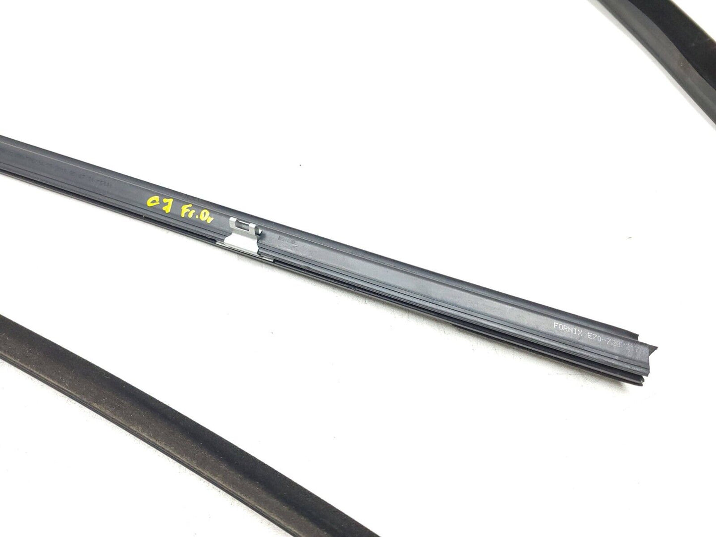 07-13 BMW E70 X5 Door Window Chanel Trim & Seal Front Driver Side Left 4pcs OEM