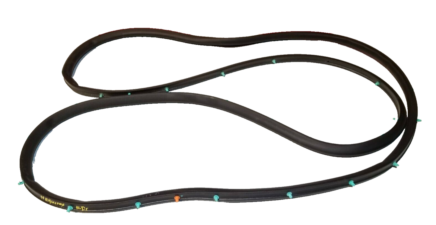 10 11 12 13 14 15 Chevy Equinox Door Weatherstrip Seal Rear Left Driver Side OEM