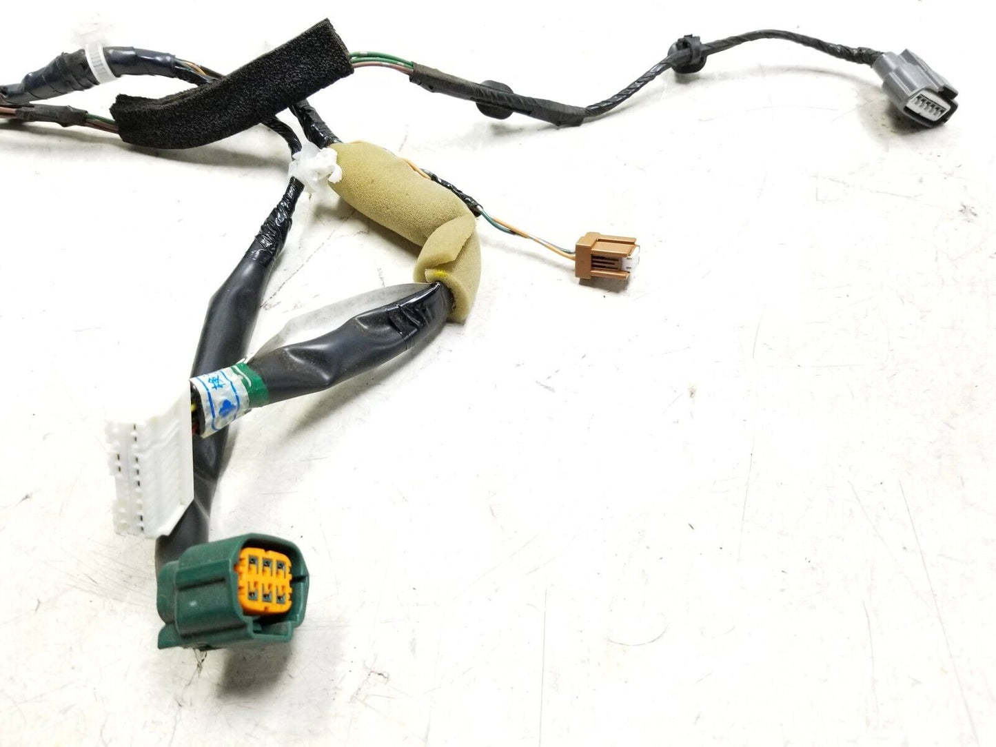 08-13 Infiniti G37 Rear Driver Door Wire Harness OEM ***sedan***