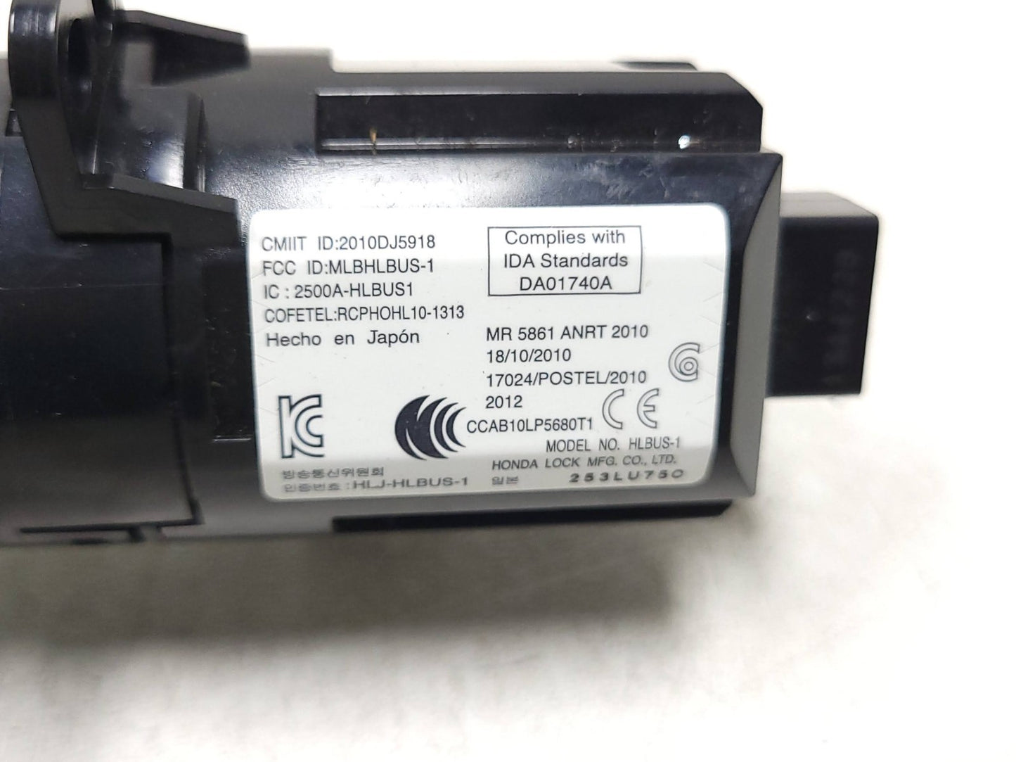 2014 Acura RDX Engine Start Stop Switch OEM ✅