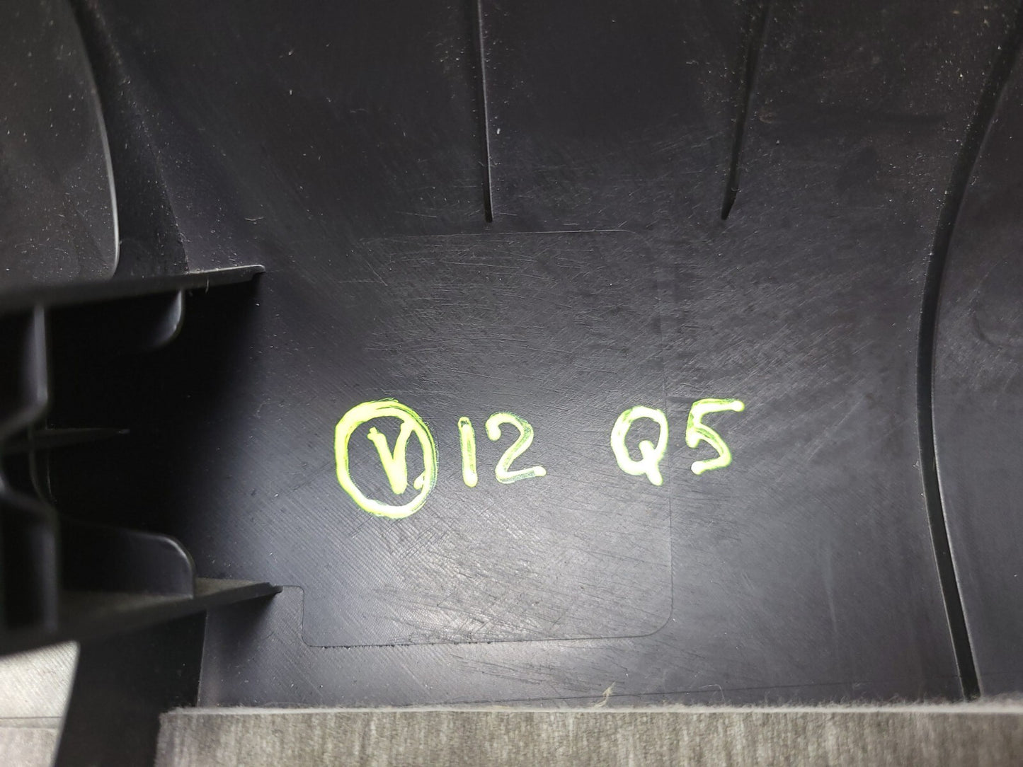 2012 Audi Q5 Trunk Liftgate Lower Trim Cover Panel OEM