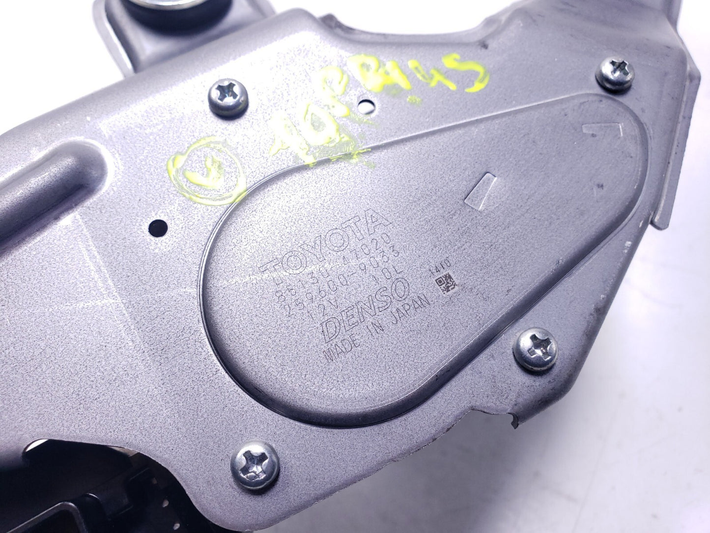 10 11 12 13 14 15 Toyota Prius Rear Wiper Motor OEM