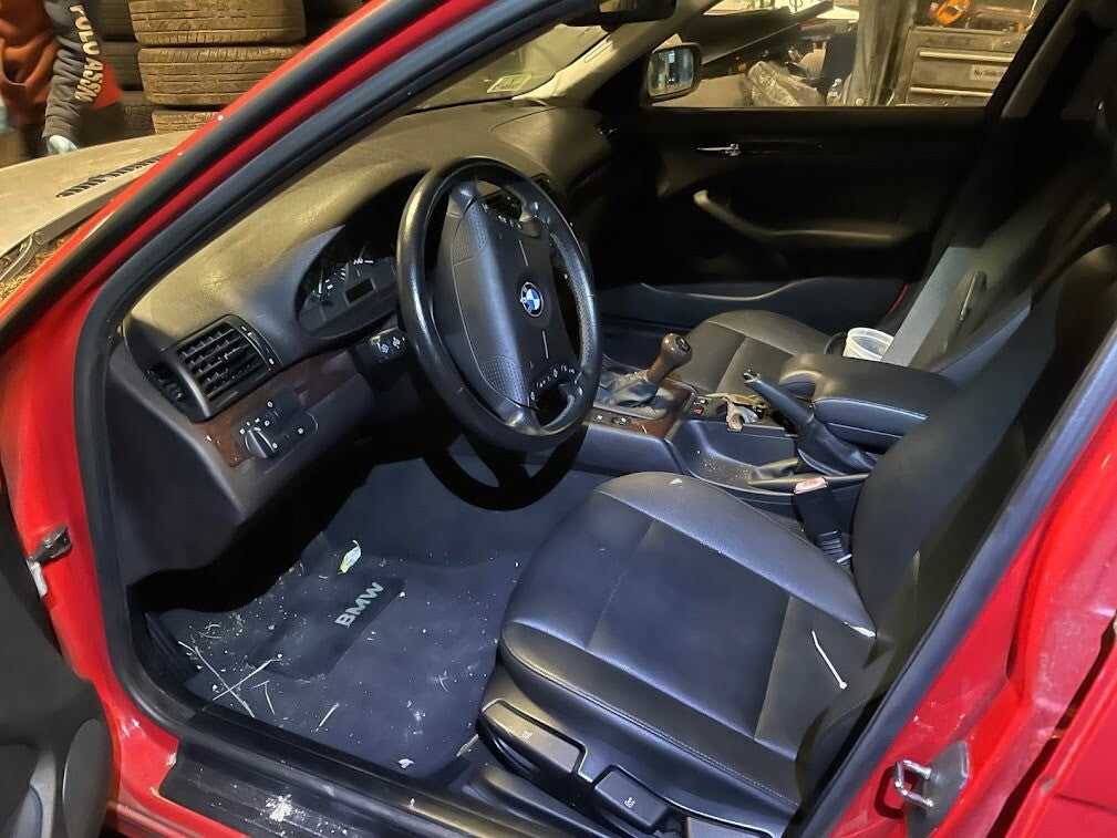 01 02 03 04 05 BMW E46 Sdn Front Right Pass Door Window Regulator Motor OEM