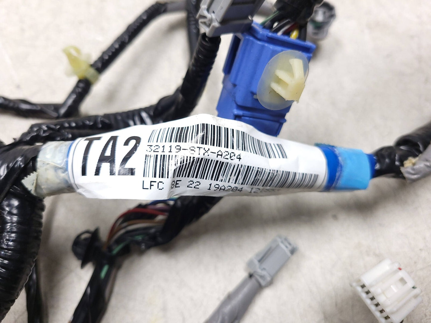 2008 Acura Mdx Hatch Tailgate Wire Harness OEM