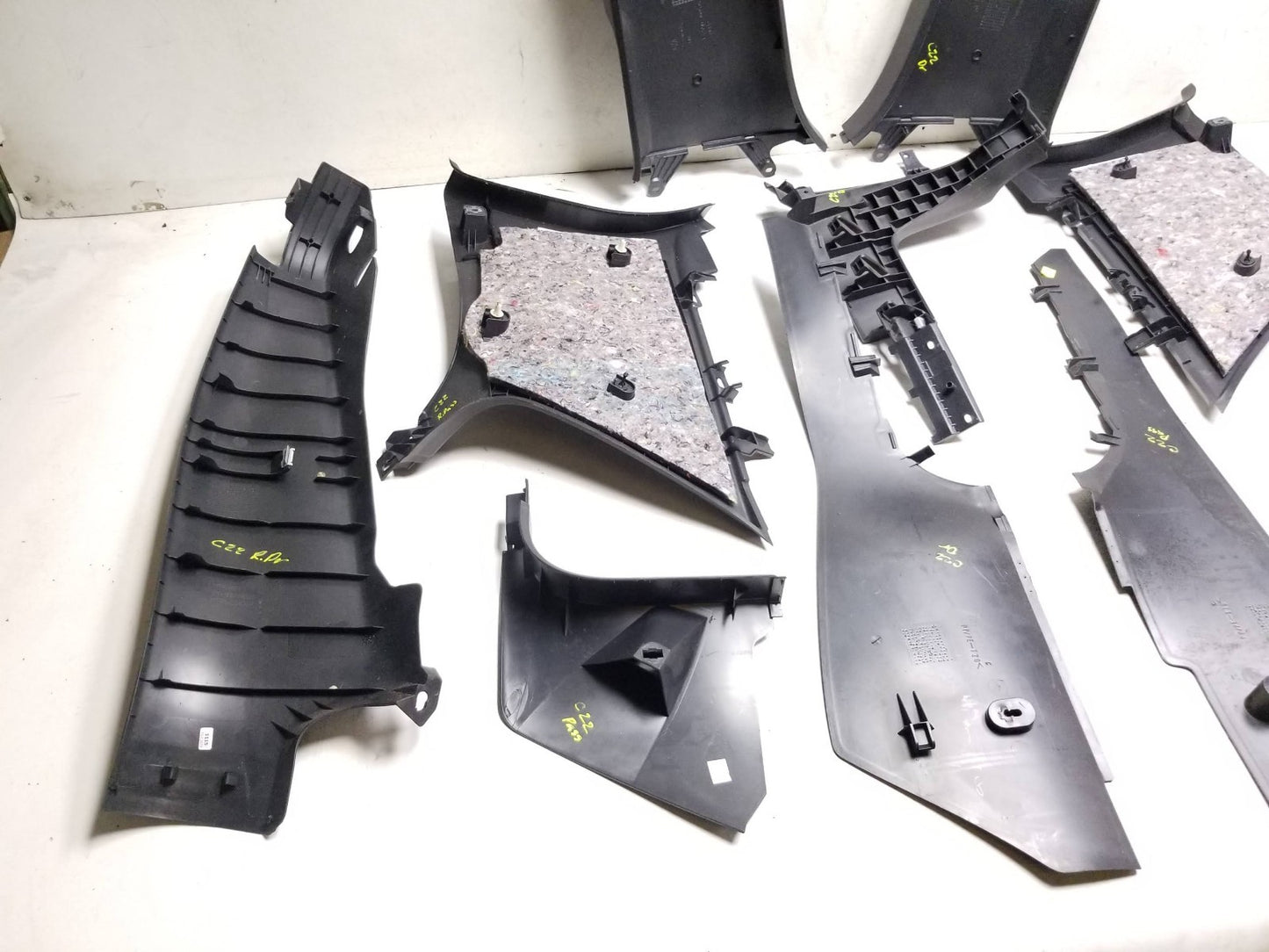 2010 - 2014 VW Golf GTI B C Pillar Panel Cover Trim Set 11 OEM
