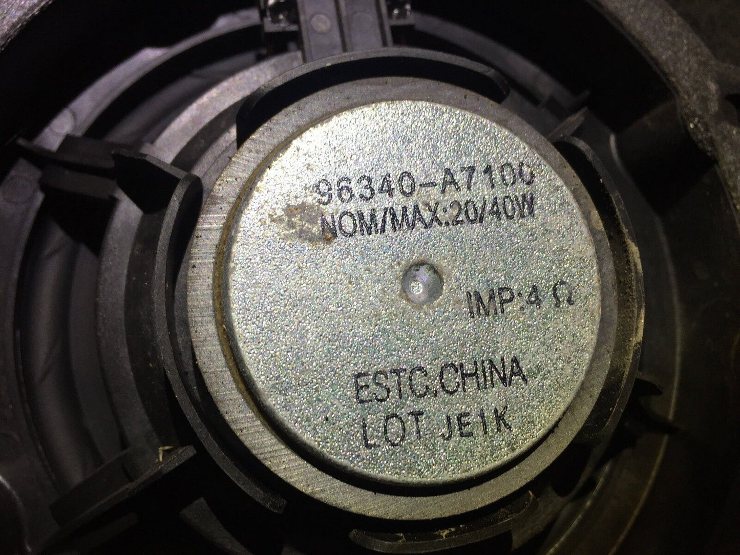 14 15 16 Kia Forte Front Left Door Speaker 96340a7100 OEM