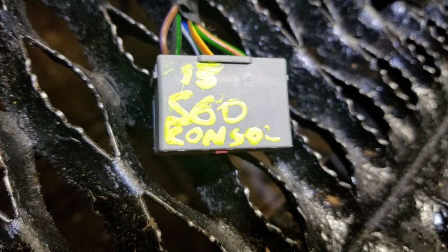 14 15 16 17 Volvo S60 Center Console Wire Harness OEM 42k Miles