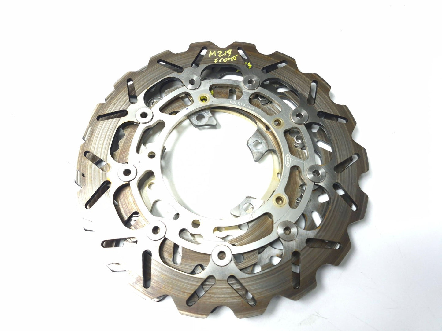 2005 - 2009 Yamaha Yzf R6 Brake Rotor Disc Front & Rear 3pcs OEM